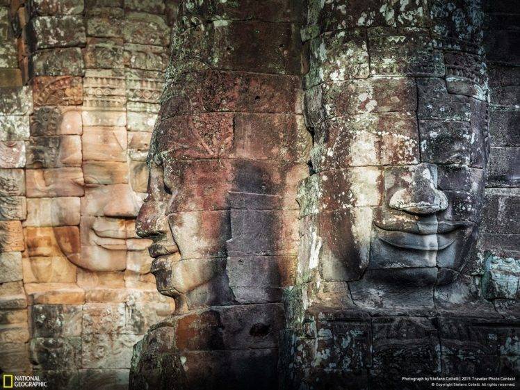 Buddha, Sky, Clouds, Landscape, National Geographic HD Wallpaper Desktop Background