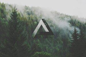 triangle, Geometry, Forest, Penrose triangle