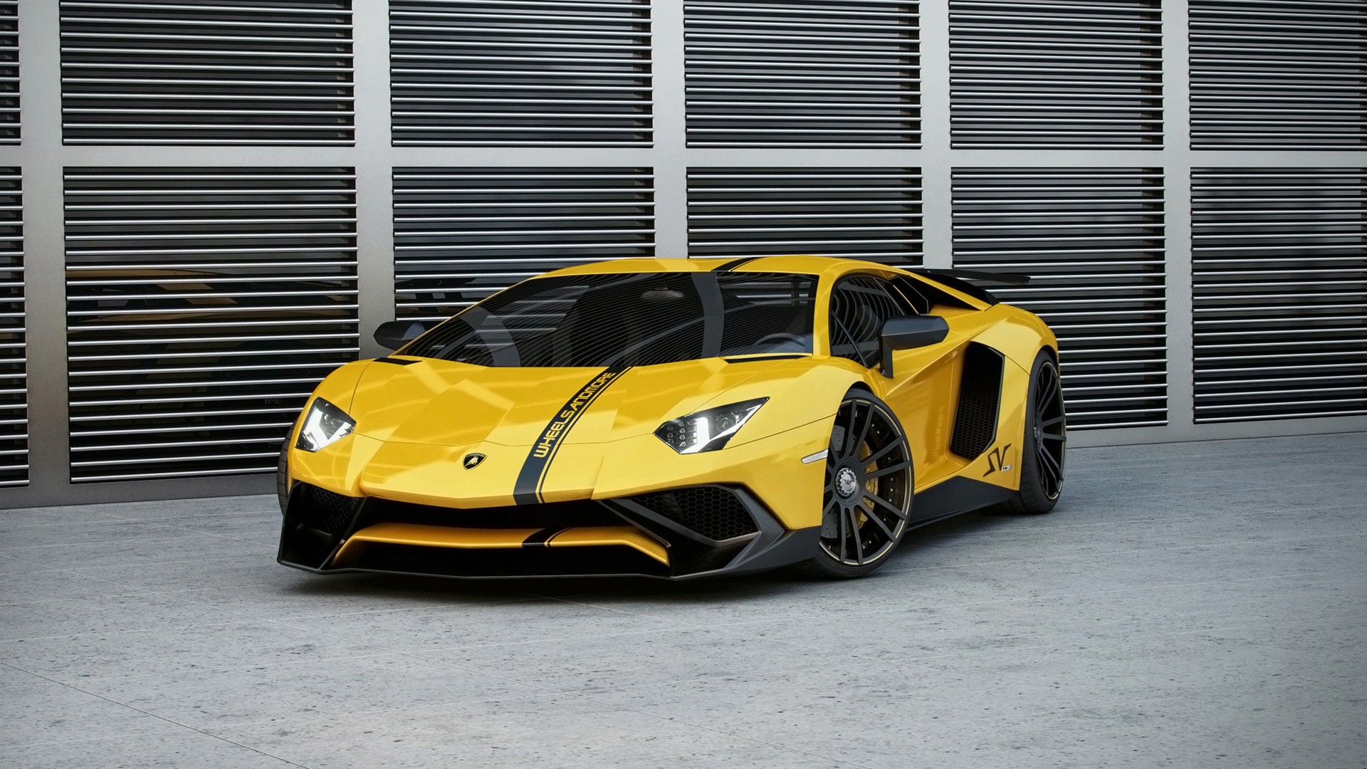 car, Lamborghini Aventador Wallpaper
