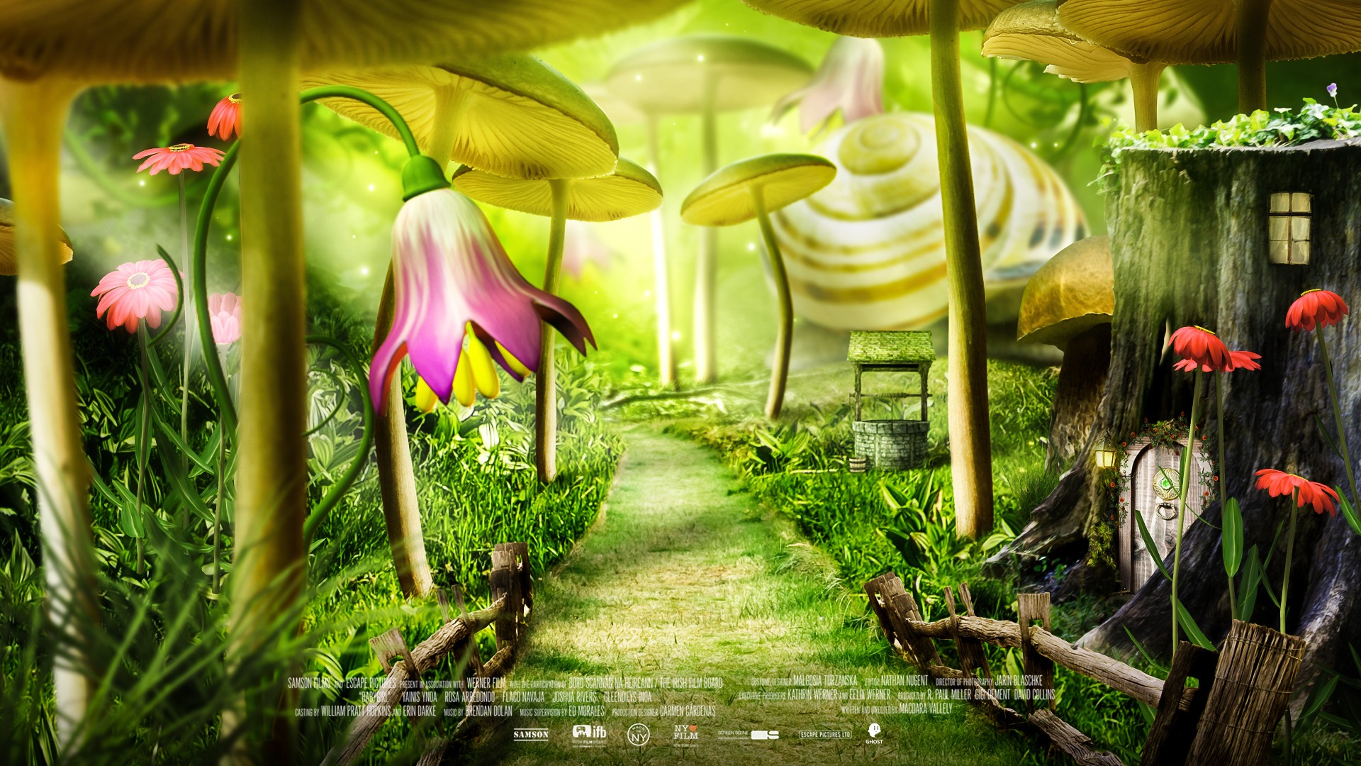 forest, Fairy tale, Movie poster Wallpaper