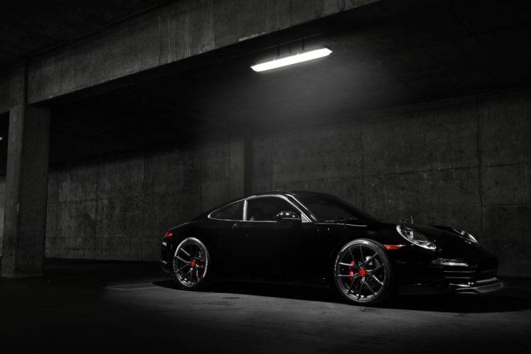 black cars, Porsche 911 Carrera S, Vehicle, Car, Porsche HD Wallpaper Desktop Background