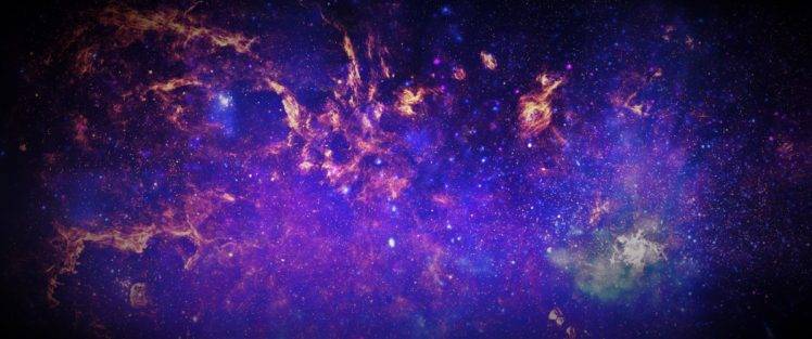 galaxy, Stars, Sky, Blue, Planet HD Wallpaper Desktop Background