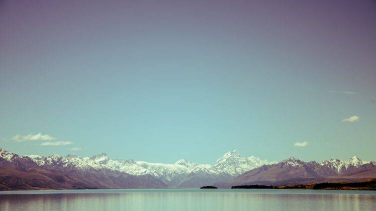 Alps, Snow, Water, Clear sky HD Wallpaper Desktop Background