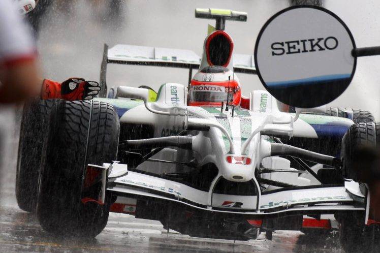 Rubens Barrichello, Formula 1, Car, Honda HD Wallpaper Desktop Background