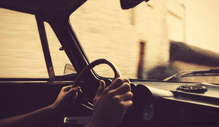 driving, Car, Vintage HD Wallpaper Desktop Background