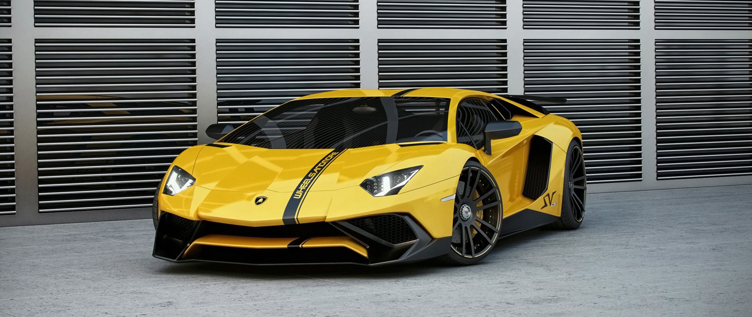ultra wide, Car, Lamborghini Wallpaper
