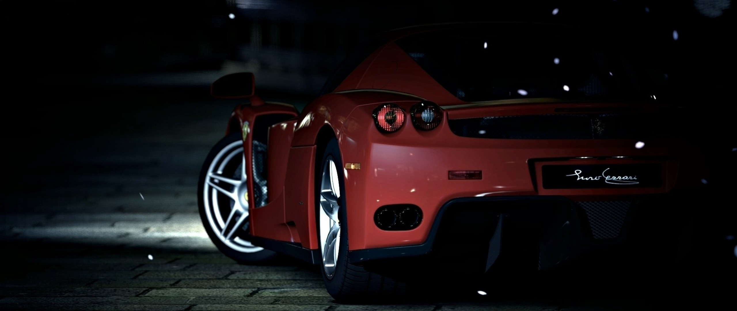 ultra wide, Car, Ferrari Wallpaper