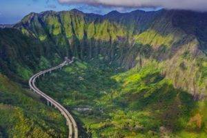 Hawaii, Landscape, Road