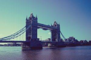 London, London Bridge, Sky, River, UK