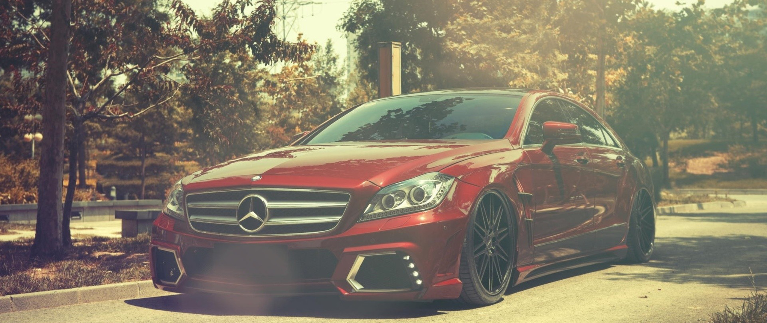 ultra wide, Car, Mercedes Benz Wallpaper