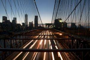 road, Car, Brooklyn Bridge
