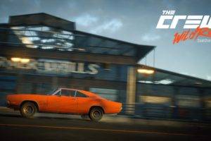 race cars, The Crew, The Crew Wild Run, Sunset, Dodge Charger R T 1968