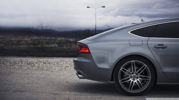 Audi A7, Audi, Car, Vehicle, Silver cars HD Wallpaper Desktop Background