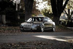 Audi s8, Audi A8, Audi, Fall, Car, Vehicle, Urban