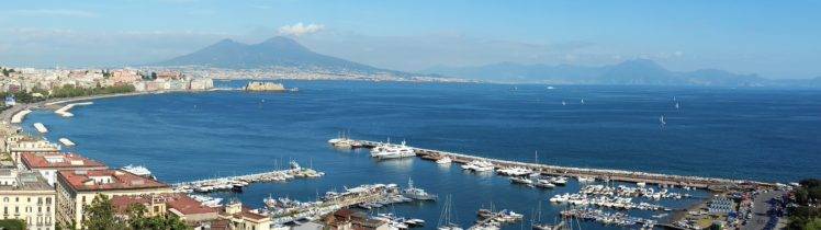 Naples, Sea, Cityscape HD Wallpaper Desktop Background