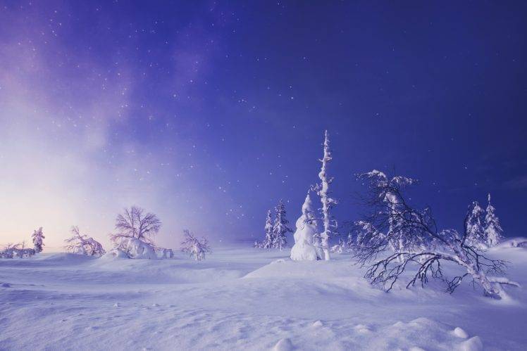 landscape, Snow HD Wallpaper Desktop Background