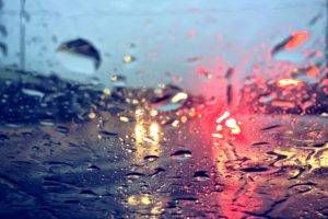 traffic, Rain, Car, Winter, Water drops, Lumia
