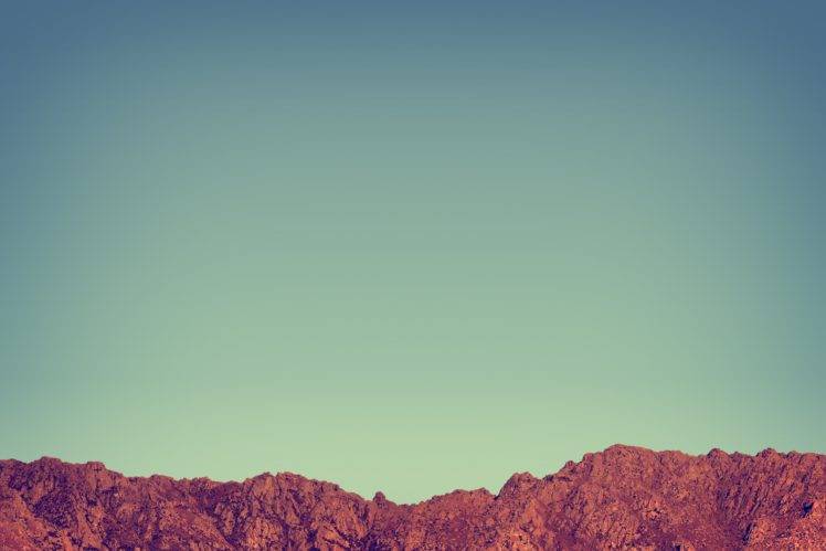 mountains, Nature, Clear sky, Blue HD Wallpaper Desktop Background