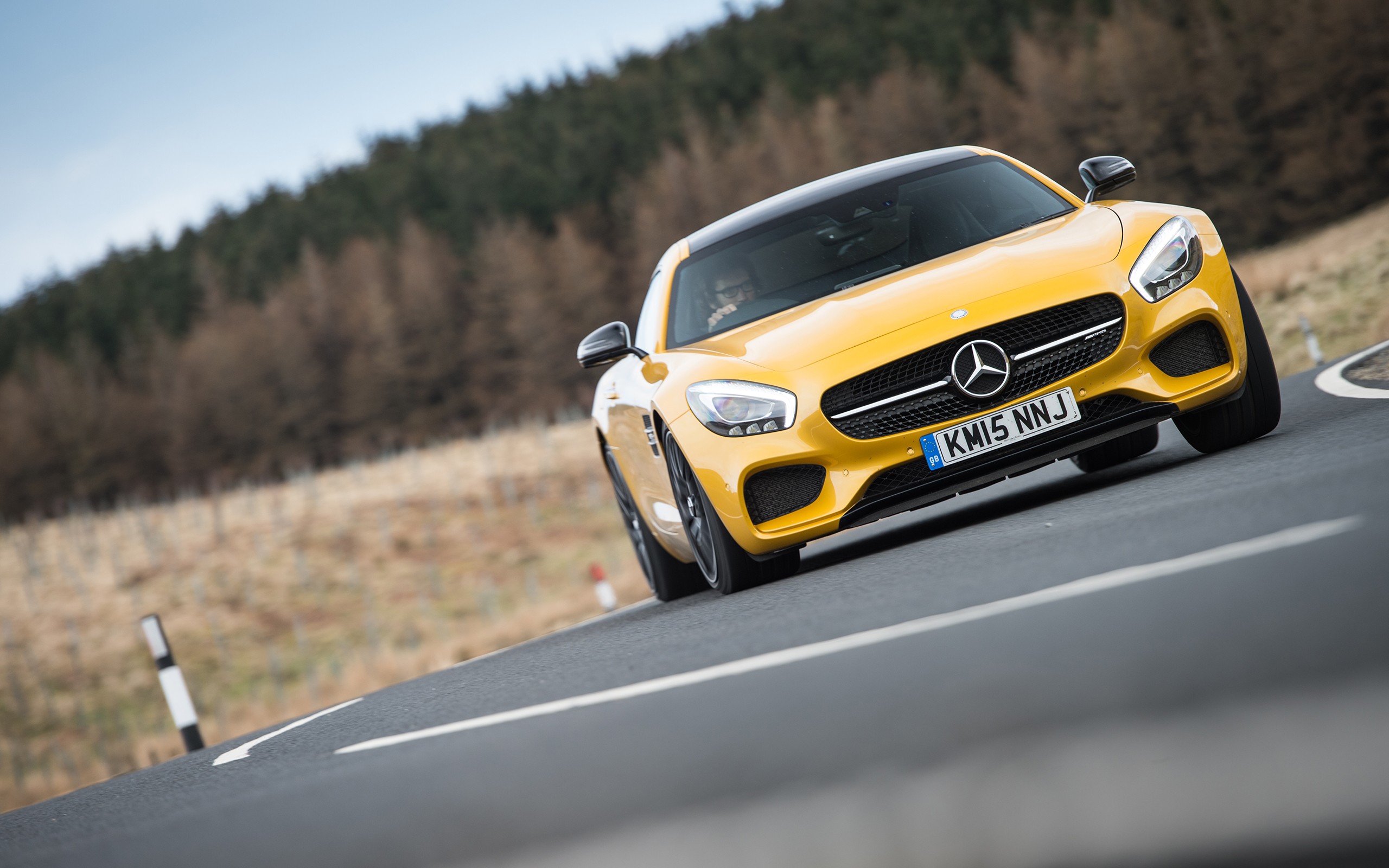 Henry Catchpole, Mercedes AMG GT, Vehicle, Car, Depth of field, Road Wallpaper