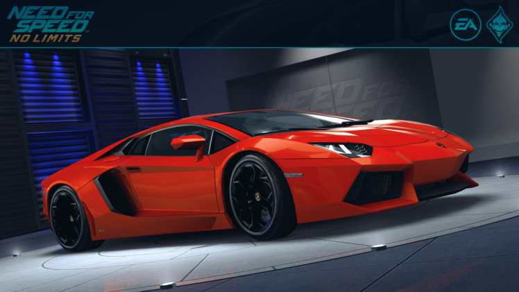 Need for Speed: No Limits, Video games, Car, Vehicle, Lamborghini Aventador, Need for Speed HD Wallpaper Desktop Background