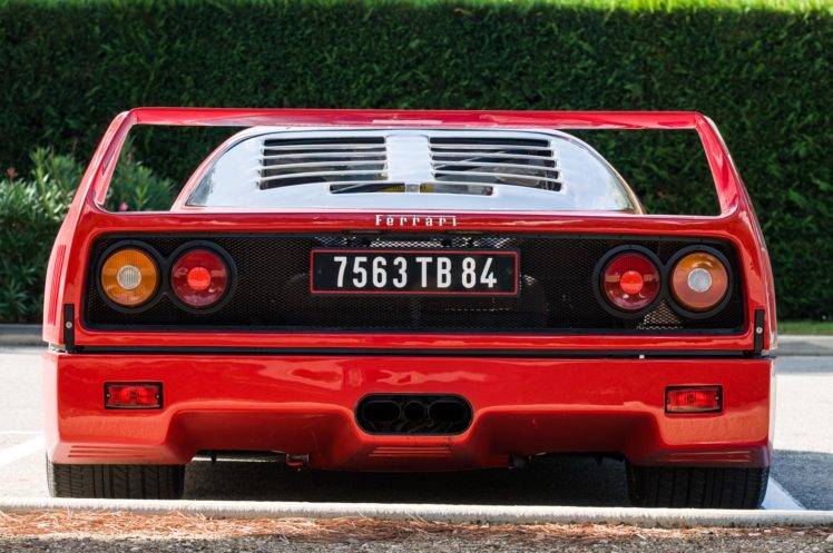 Ferrari, F40, Supercars, Red, Car HD Wallpaper Desktop Background