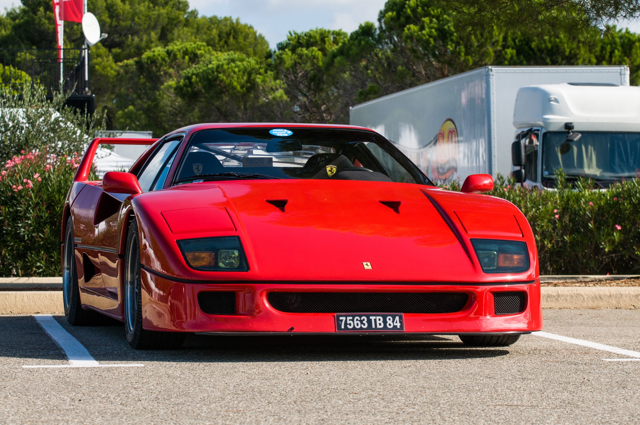 Ferrari, F40, Supercars, Red, Car Wallpaper