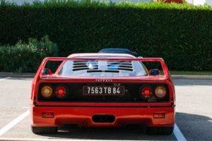 Ferrari, F40, Supercars, Red, Car