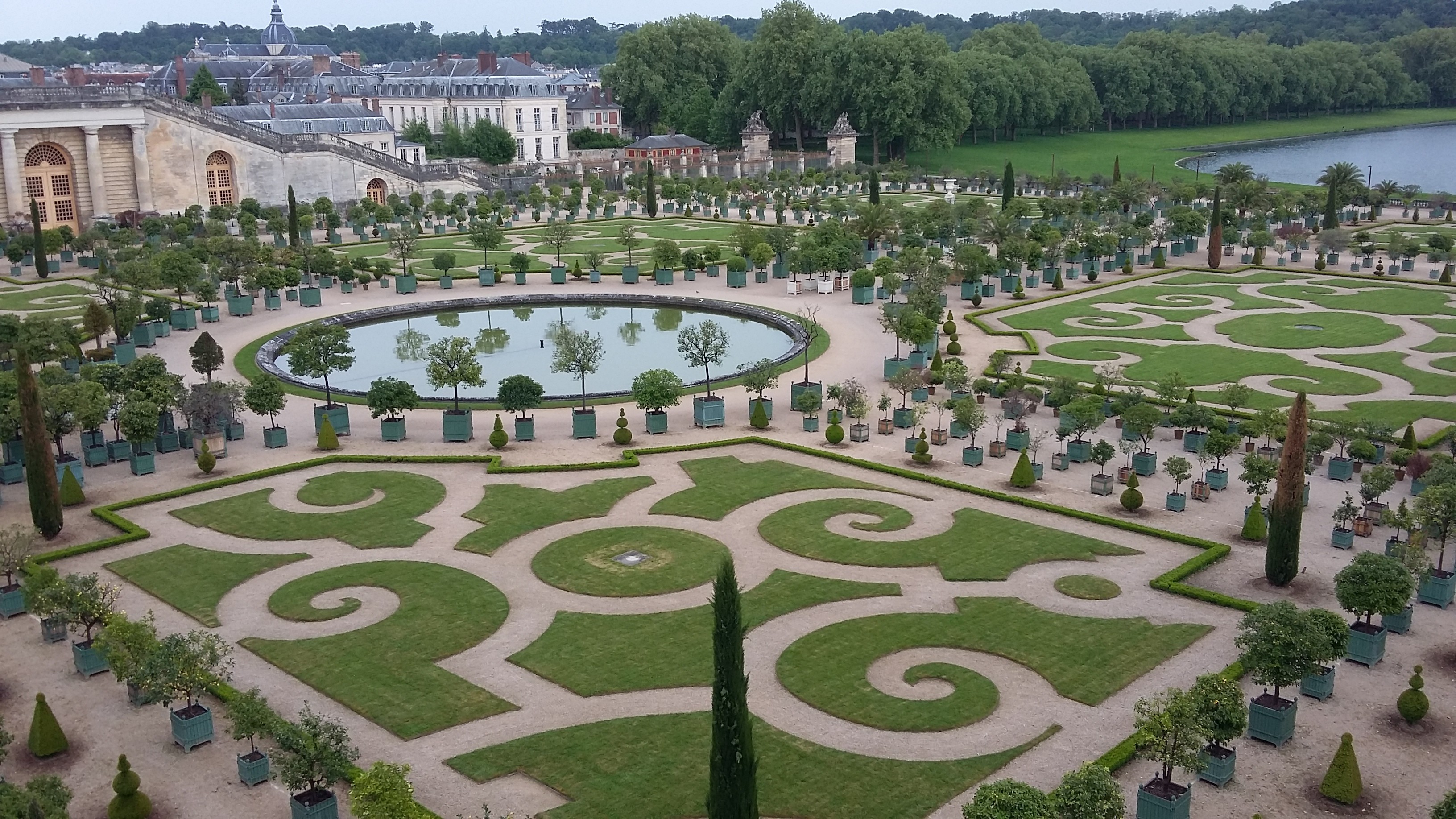 garden, Nature, Palace of Versailles Wallpaper