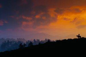 The Witcher 3: Wild Hunt, Landscape, Sunset