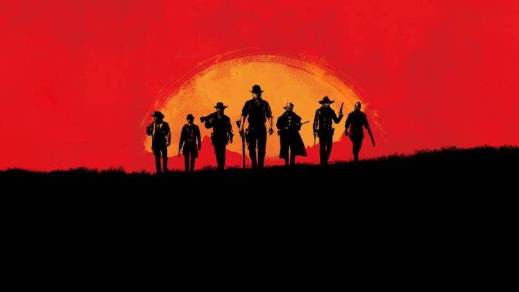 gamers, Red Dead Redemption, Video games, Gamer, Red, Sunset, Sunrise, Western, Rockstar Games, Red Dead Redemption 2 HD Wallpaper Desktop Background