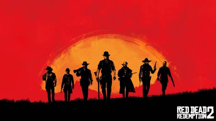 gamers, Red Dead Redemption, Red, Gamer, Video games, Rockstar Games, Sunset, Western, Sunrise HD Wallpaper Desktop Background