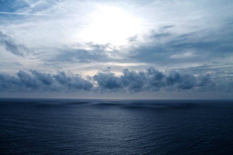 sea, Sky, Horizon, Clouds HD Wallpaper Desktop Background