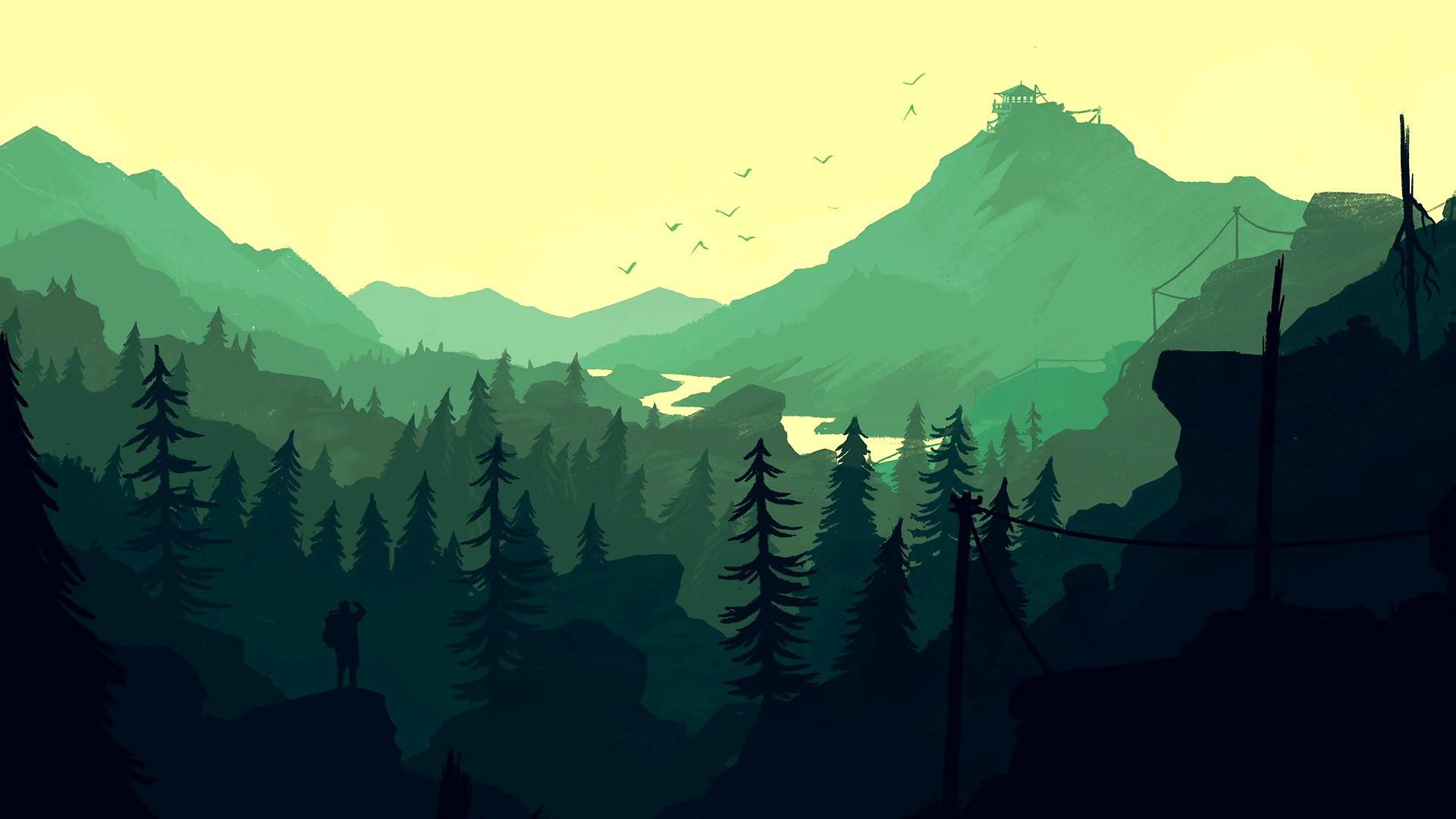 Firewatch, Video games, Landscape Wallpapers HD / Desktop and Mobile