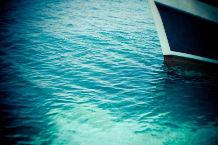 blue, Sea, Water, Boat HD Wallpaper Desktop Background