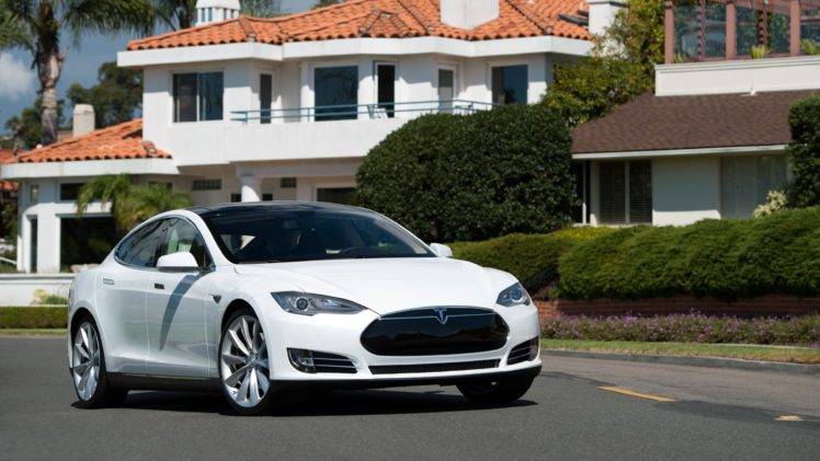 Tesla Motors, Tesla Model S, Car HD Wallpaper Desktop Background