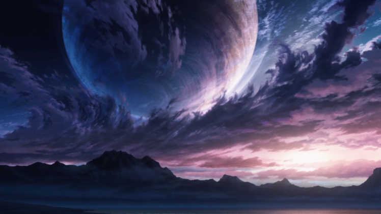 Cataclysm, Clouds, Mountains, Planet, Apophysis HD Wallpaper Desktop Background