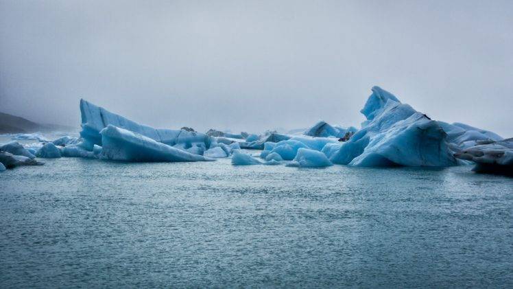 water, Iceberg, Landscape HD Wallpaper Desktop Background