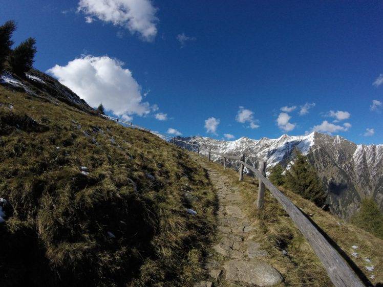 nature, Mountains, Landscape, Italy, South Tirol, Fall HD Wallpaper Desktop Background