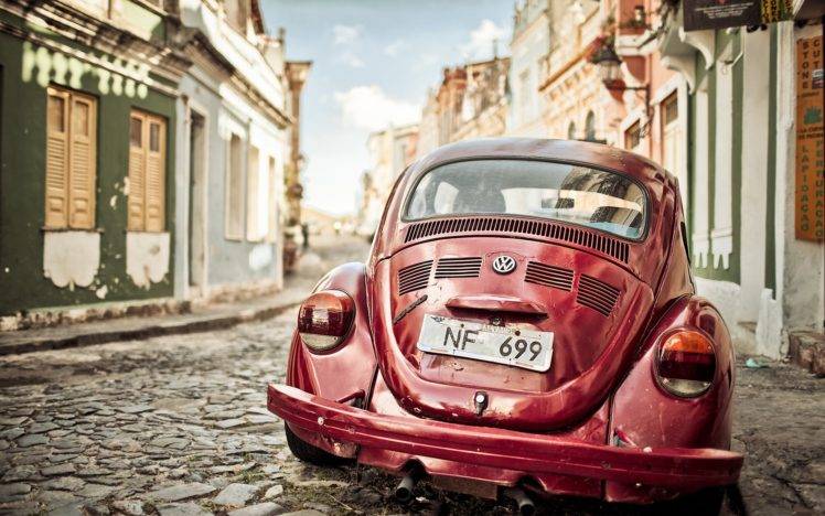 car, Volkswagen Beetle HD Wallpaper Desktop Background