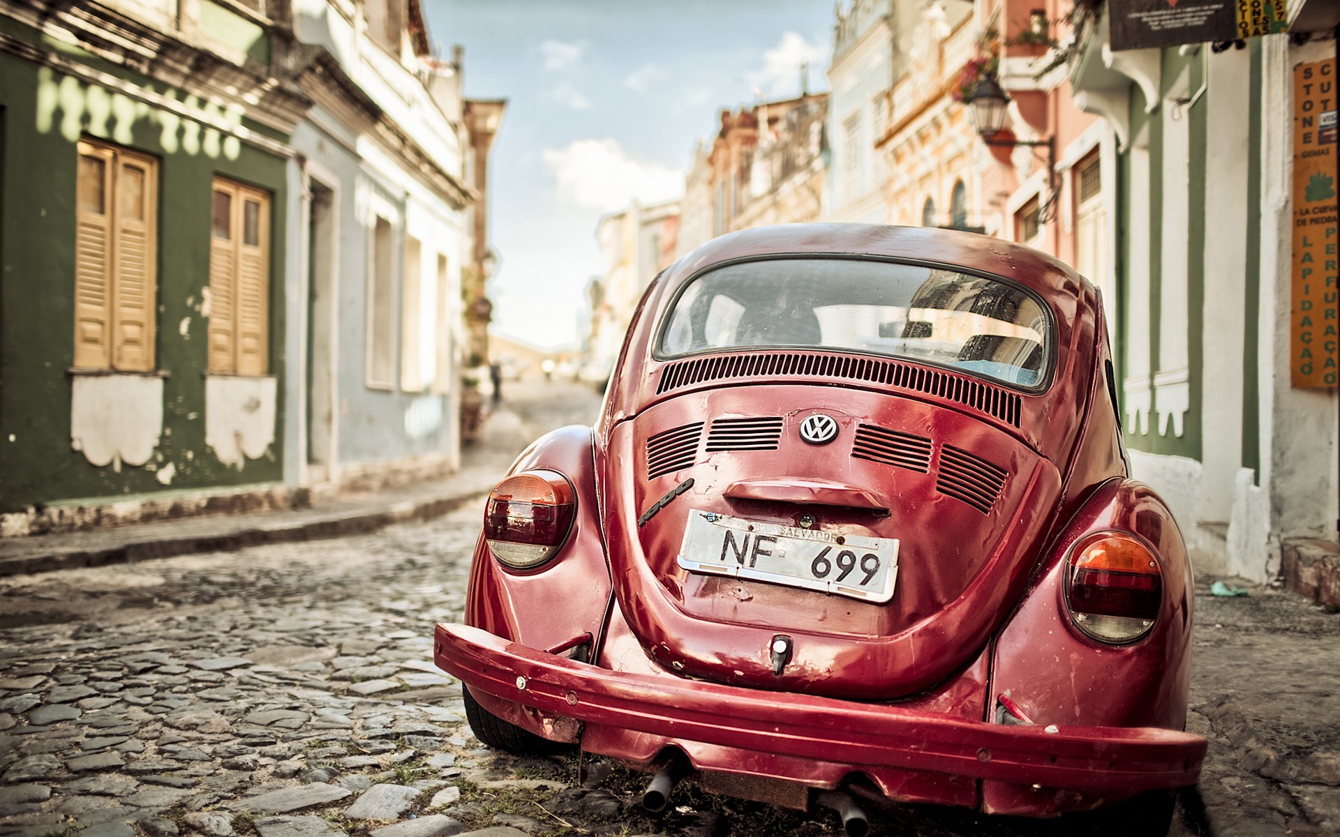 car, Volkswagen Beetle Wallpaper