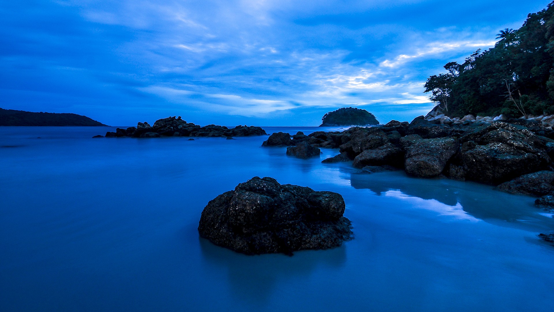 landscape, Calm, Calm waters, Sea Wallpaper