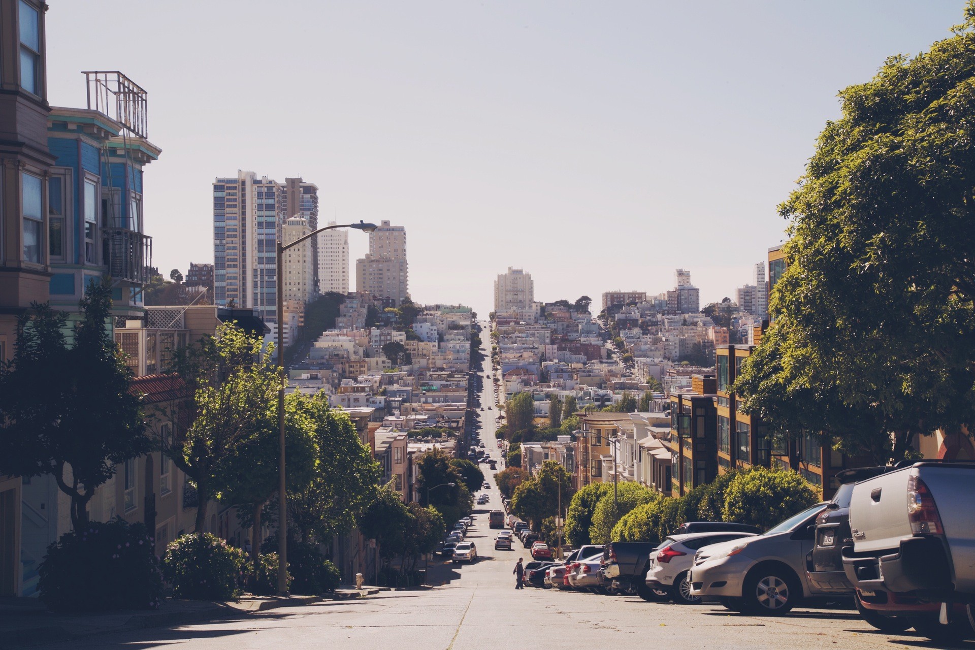 cityscape, Road, Car, San Francisco Wallpaper