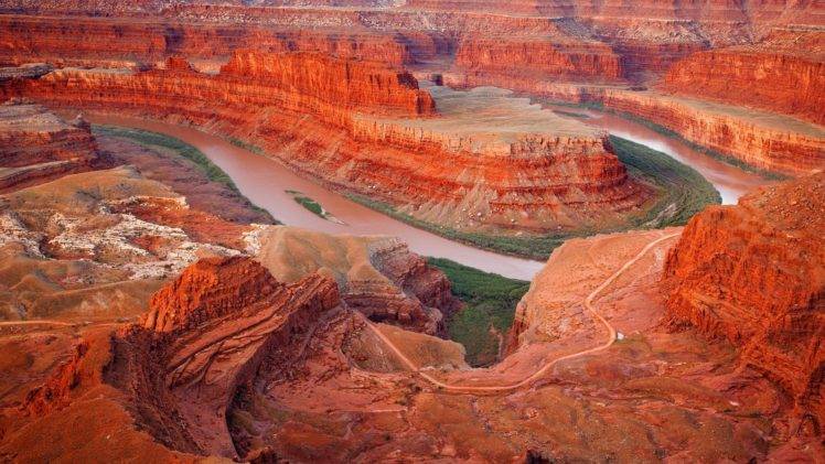 Grand Canyon, Landscape, River HD Wallpaper Desktop Background