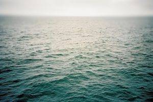 water, Sea, Calm, Minimalism, Waves, Horizon