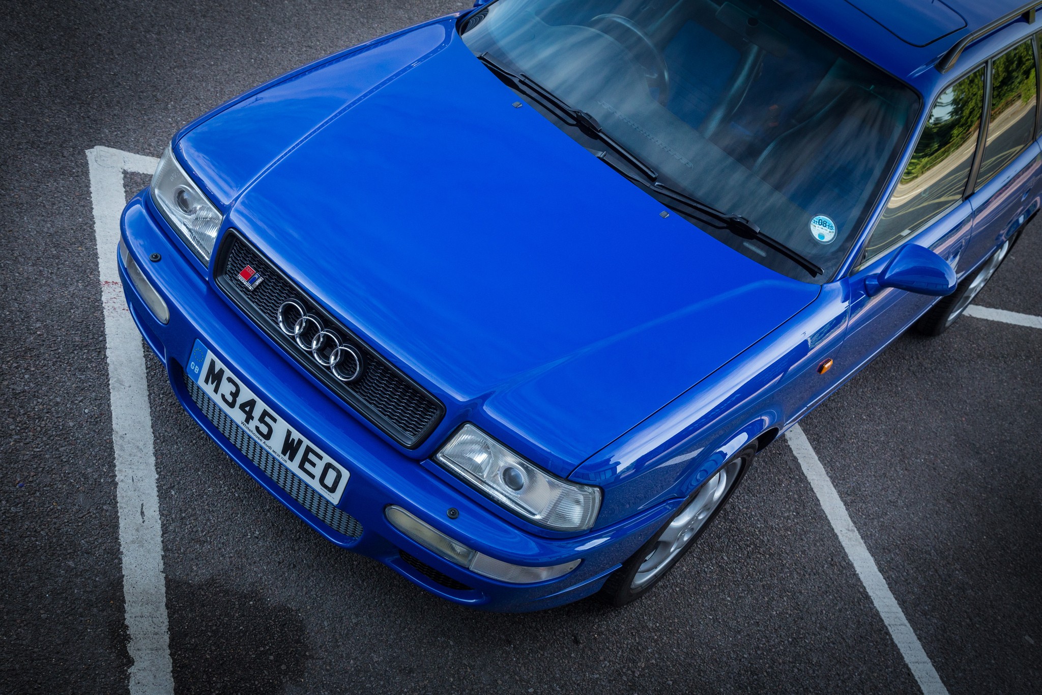 Audi, Audi RS2, Blue, Car Wallpaper