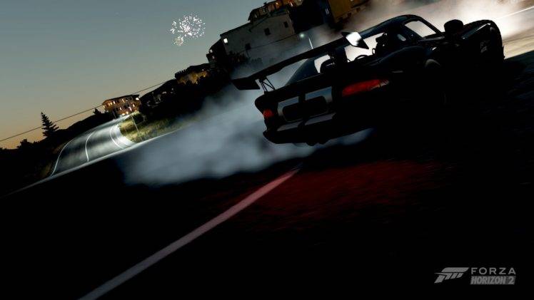 Forza Horizon 2, Forza Hozion, Car, Supercars, Dodge, VIPER, Burnout HD Wallpaper Desktop Background
