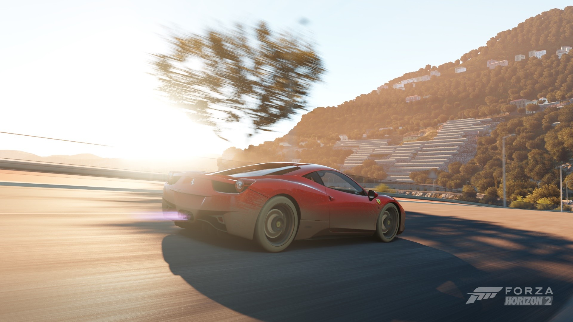 car, Forza Horizon 2, Supercars, Dirty, Ferrari 458 Italia, Blue flames Wallpaper