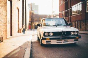 car, BMW, Street, E28