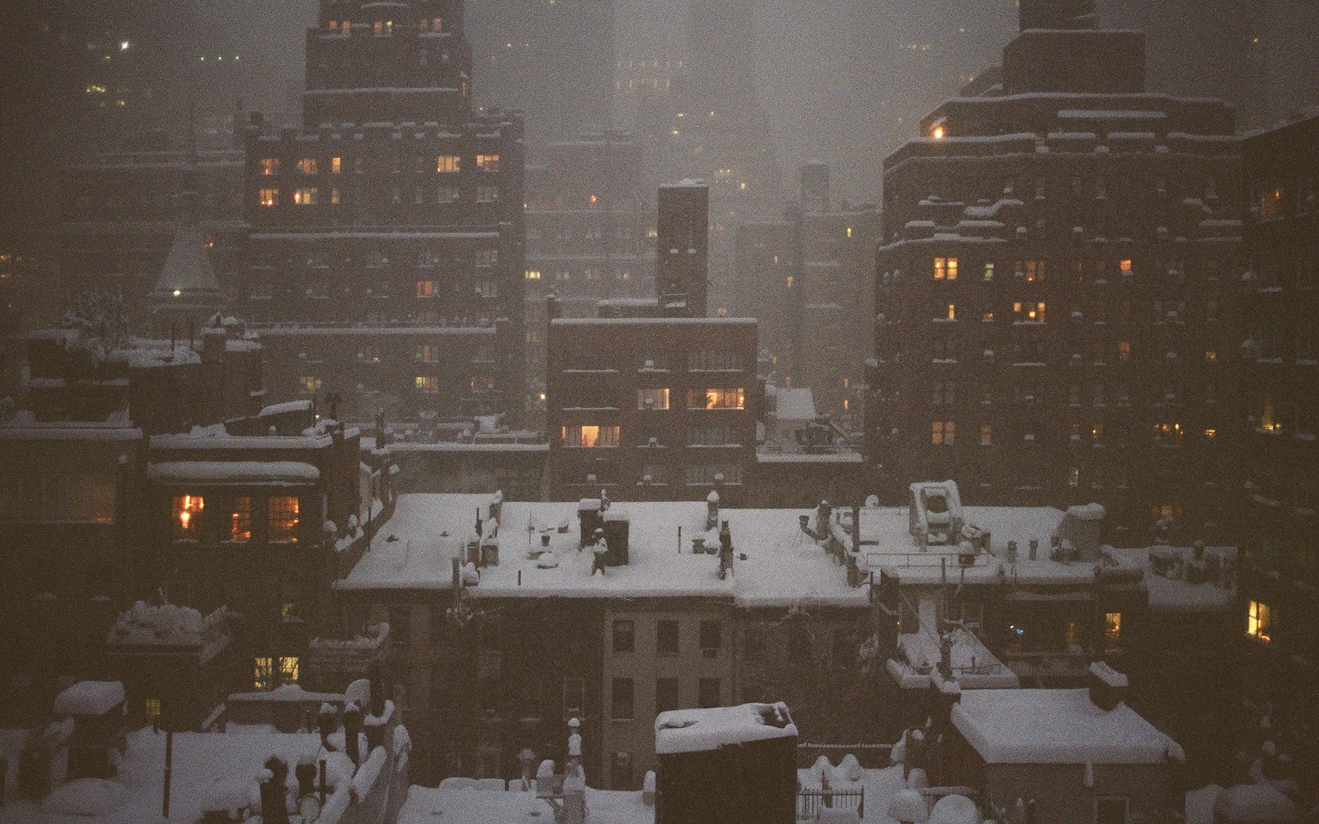 snow, Winter Wallpaper