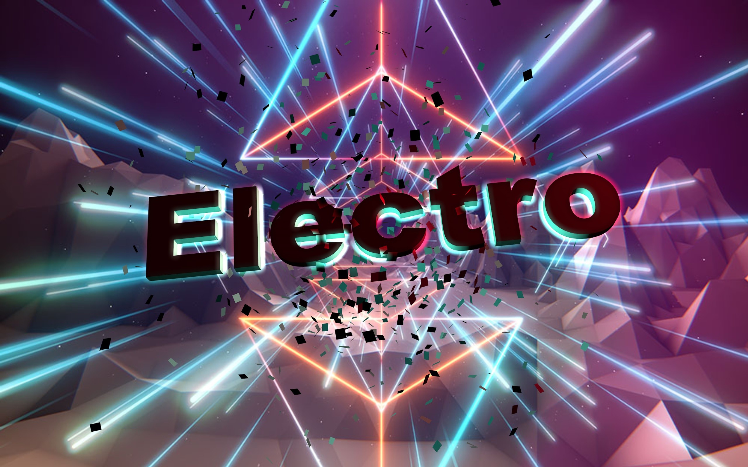 Electrobeach Wallpaper